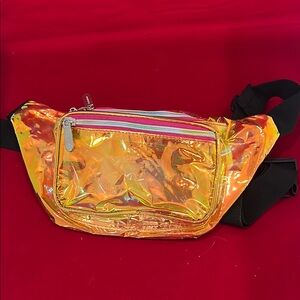 Holographic Gold Mini Bag